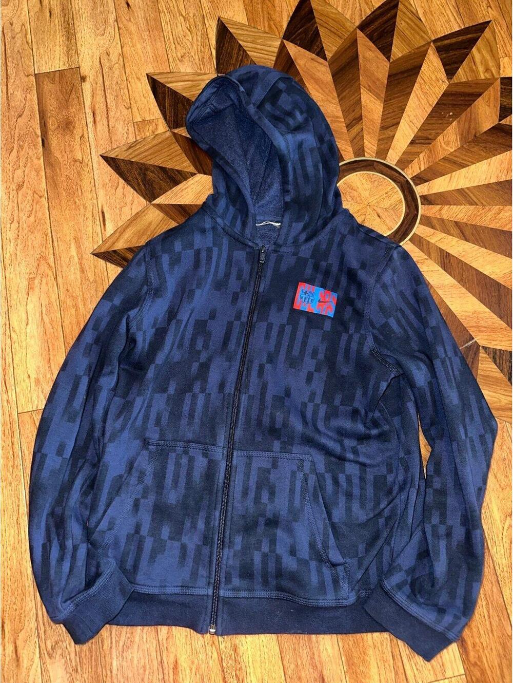 Nike Youth Barcelona Soccer Jacket Youth XL Full Zip